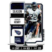 2023 Panini Contenders Derrick Henry* Season Ticket Retail NFL Titans - ... - $3.84