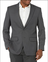 Nordstrom Gray Tech Smart Notch Lapel Suit Jacket Size 40R $345 - £46.93 GBP