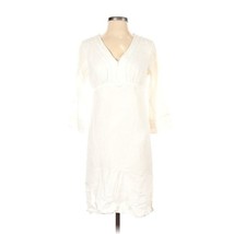 Athleta Linen Dress Casual Dress White Sz XS - $42.06