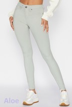 YMI Plus Size Hyperstretch Forever Color Skinny Jeans Jeggings Aloe Light Green - £25.94 GBP