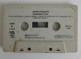 John Cougar American Fool 1982 Cassette Tape Only - £1.48 GBP
