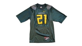 Nike Authentic Oregon Ducks Football Jersey #21 Mens Small +2 Length Green NCAA - £28.85 GBP