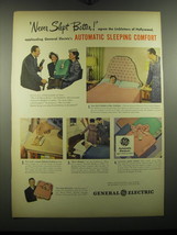 1948 General Electric Automatic Blankets Ad - Art Linkletter - Never better - $18.49