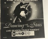 Dancing With The Stars Tv Guide Print Ad Reality Show TPA8 - £4.74 GBP