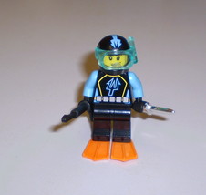 Used LEGO Aquaraiders II Minifig Diver 973px534 - 3626bpx301 - 2446 - 30088 - 37 - £8.02 GBP
