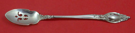 Cameo by Reed and Barton Sterling Silver Olive Spoon Pierced Long 7 1/8" Custom - $78.21