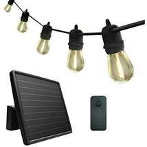SunForce LED Bulbs Solar String Lights with Remote Control (Pack of 15) - £47.57 GBP