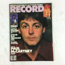 September 1984 Record Magazine Paul Mc Cartney Little Steven Stevie Ray Vaughan - £8.00 GBP