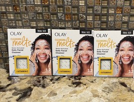 36 Oil Of Olay Cleansing Melts + Vitamin C Water Activated Daily Facial Pads - £10.74 GBP