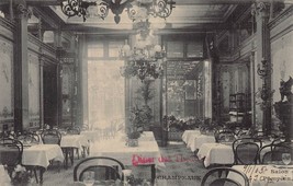 Paris France~Champeaux Restaurant~Salon POMPEEN-ORNATE FRENCH~1905 Photo Postcrd - £6.54 GBP