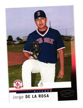 2003 Donruss Team Heroes #84 Jorge de la Rosa Boston Red Sox - £3.14 GBP