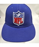 NFL Logo Shield New Era 59Fifty Fitted Hat Cap Size 7 3/8 Blue - €21,45 EUR