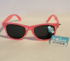 Piranha Kidz Sunglasses Style # 62062 Pink Silver Speck Frame - £4.66 GBP