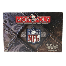 Monopoly NFL Grid Iron Edition Near Complete Parker Brothers 1999 Football - $14.84