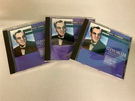 Lot Containing 3 Glenn Miller Orchestra CD&#39;s 45 Great Songs Pre-Owned - £20.56 GBP