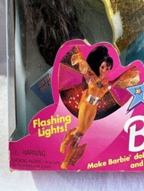1995 Flying Hero Teresa Galaxy Barbie Doll Mattel 14031 box  yellow outfit light - £31.11 GBP