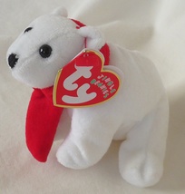 Ty Jingle Beanies Coldy 5-inch Plush Polar Bear (2007) - $6.95