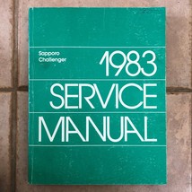 Chrysler 1983 Service Manual Sapporo Challenger 81-270-3005 Car Mechanic Book - $16.00