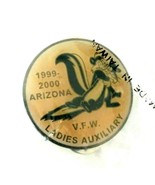 VFW Ladies Auxiliary Arizona 1999-2000 Enamel Veterans Lapel Pin Cartoon... - $12.99
