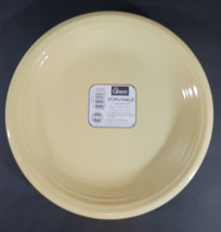 Gibson Housewares Pastel Yellow Mix And Match Stoneware 11&quot; Dinner Plate Nos - £11.24 GBP