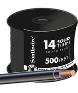 SOUTHWIRE COMPANY LL 11579058 14/1 Thhn Solid Wire, 500 Ft, Black - $1,568.00 MXN
