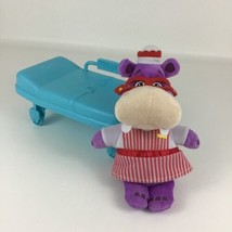Disney Doc McStuffins Mobile Vet Clinic Stretcher Gurney Bed Hallie Hippo Plush - $26.09