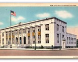 New Post Office Building Rochester Minnesota MN UNP Linen  Postcard T21 - £2.29 GBP