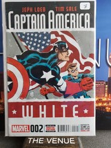 Captain America White Number Zero #2 - 2008 Marvel Comic - B - $3.95