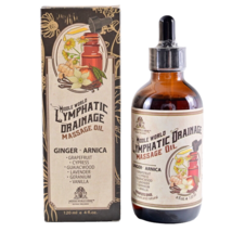Lymphatic Drainage Massage Ginger Oil Natural Arnica Essential Body Therapy - £6.02 GBP+