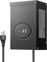 120W Low Voltage Landscape Transformer, Outdoor Transformer with Timer and Photo - £96.45 GBP