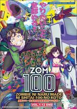 DVD Anime Zom 100: Bucket List Of The Dead Series (1-12 End) English All Region  - £42.67 GBP