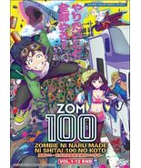 DVD Anime Zom 100: Bucket List Of The Dead Series (1-12 End) English All... - £42.78 GBP