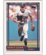 M) 1992 Topps Baseball Trading Card - Scott Leius #74 - $1.97