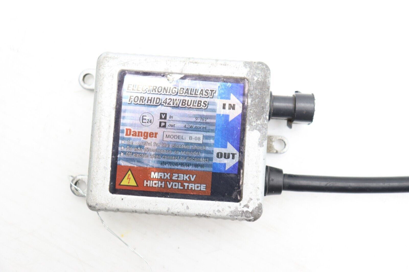 ELECTRONIC BALLAST FOR HID 42W BULBS MODEL B-08 E2195 - $51.56
