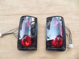 Fit For Toyota Pickup Hilux Black Tail Light Assembly MK3 1989-1996 pair - £62.39 GBP