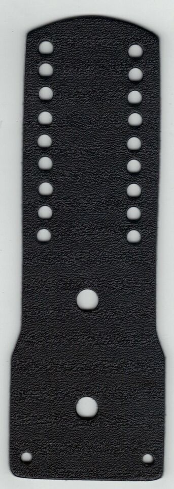 New York City Police-Style-Leather Backer holds Shield/Nameplate/9-Citat... - $10.35