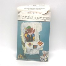 Vintage Sewing PATTERN Simplicity Crafts 7251, Babies Reversible 1985 Ca... - $14.52
