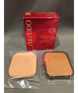 NIB Shiseido Sheer Matifying Compact Foundation Refill D10 Golden Brown ... - $14.92