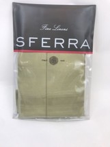 Sferra Logan Standard Pillow Sham Aloe Green Italy 21 x 26 Micro Modal 4170 - £25.99 GBP