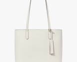 Kate Spade Jana Smooth Off White Leather Large Tote Bag Meringue K8150 N... - $113.84