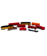 Lot of 10 American Flyer Trains S Gauge Vintage Freight Caboose Gondola ... - $138.59