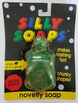 Vintage Silly Soaps Novelty Soap Non Toxic New Old Stock Green Turtle U164 - £6.38 GBP