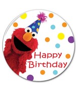 1 HAPPY BIRTHDAY FROM ELMO ON SESAME STREET 3&quot; SAFETY Pinback Button - $12.61 CAD