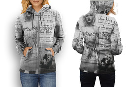 Courtney Love Kurt Cobain Hoodie Sporty Casual Graphic Zip up Hoodie for... - £26.54 GBP+