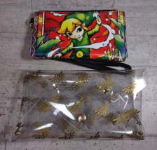 Lot of 2 Legend of Zelda Small Purses Windwaker Link Zip Coin Purse Clea... - £21.26 GBP