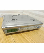 Silver Sony ICF-CD543RM Under Cabinet Kitchen Clock Radio TV Weather FM ... - $76.22 CAD