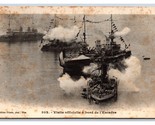 Prima Guerra Mondiale Francese Navi Presso Bello Francia Unp DB Cartolin... - £5.41 GBP