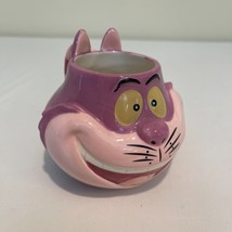 Disney Cheshire Cat Head Alice in Wonderland Coffee Mug Tea Cup Disney Parks - £17.17 GBP