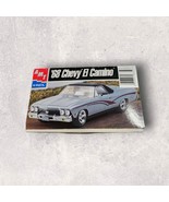 Vintage AMT &#39;68 Chevy El Camino 1/25 Model Kit Car White 1998 - $33.97