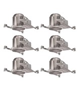 Pack of 6 HALO H750 6 in. Aluminum LED Recessed Lighting Housing T24 IC Rated - $45.14